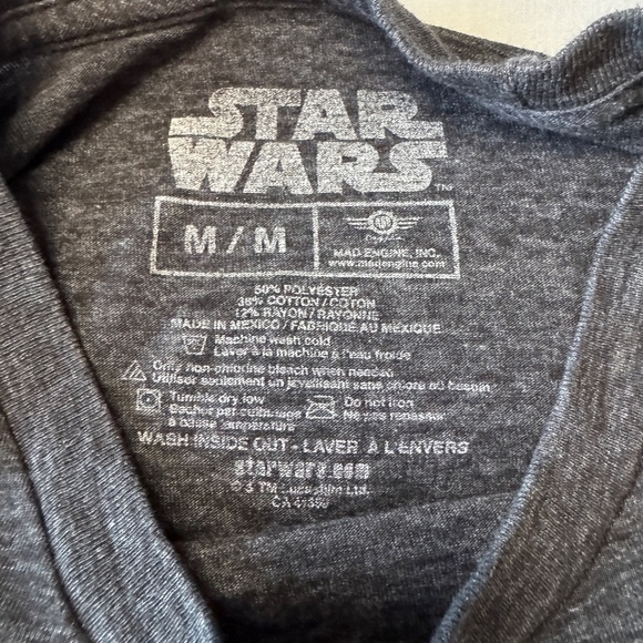 Star Wars Women's REBEL Alliance T-Shirt Gray Size Medium‎ - Picture 3 of 8